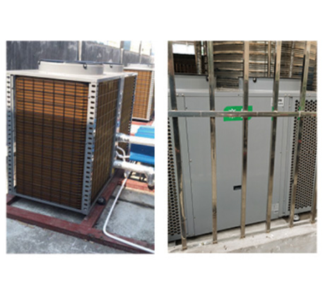 空氣能工程案例實(shí)拍